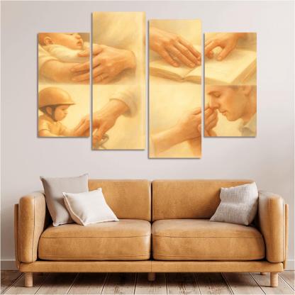 Her Hands Through The Years decor