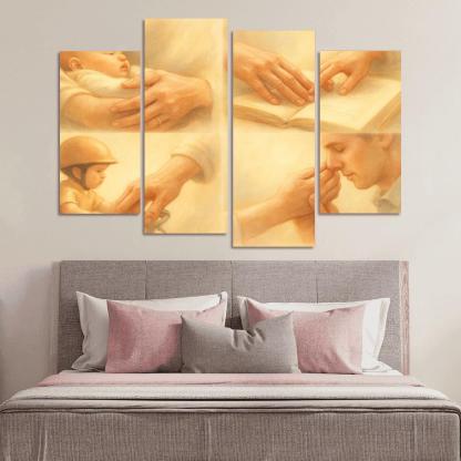 Her Hands Through The Years decor