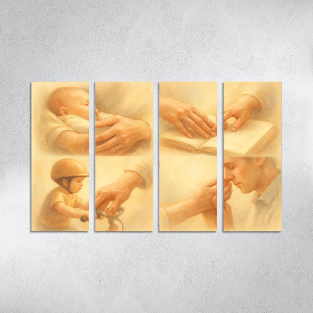 Her Hands Through The Years decor