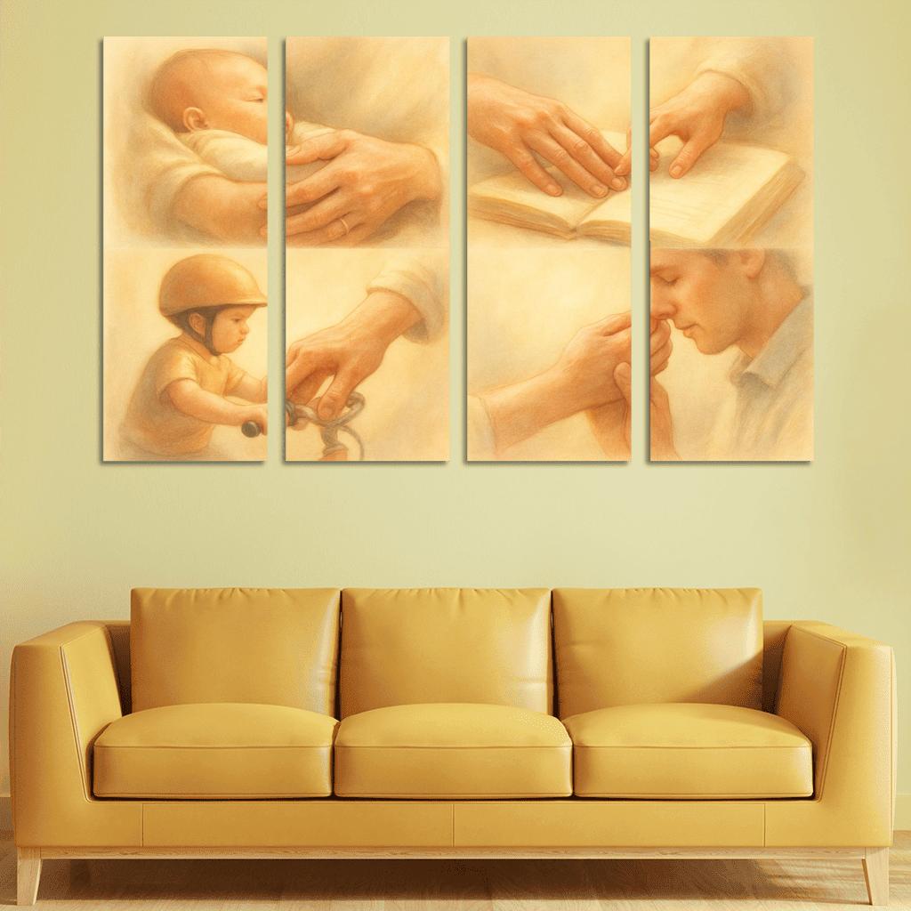 Her Hands Through The Years decor