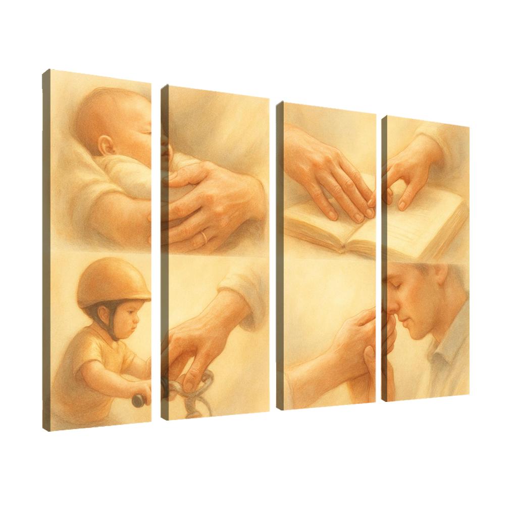 Her Hands Through The Years decor