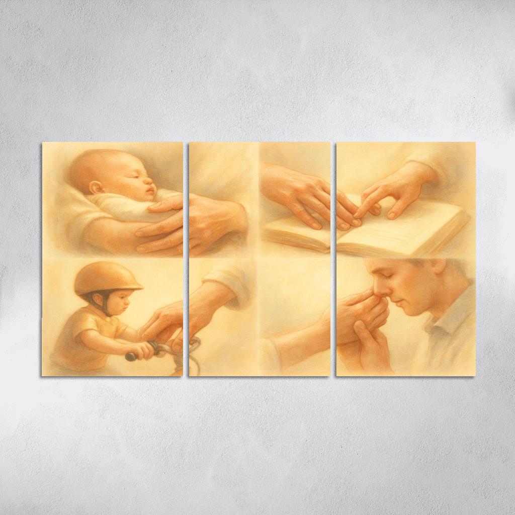 Her Hands Through The Years decor