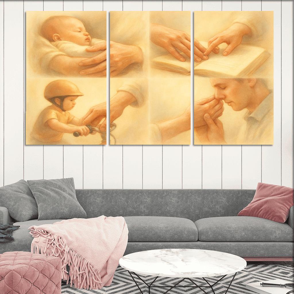 Her Hands Through The Years decor