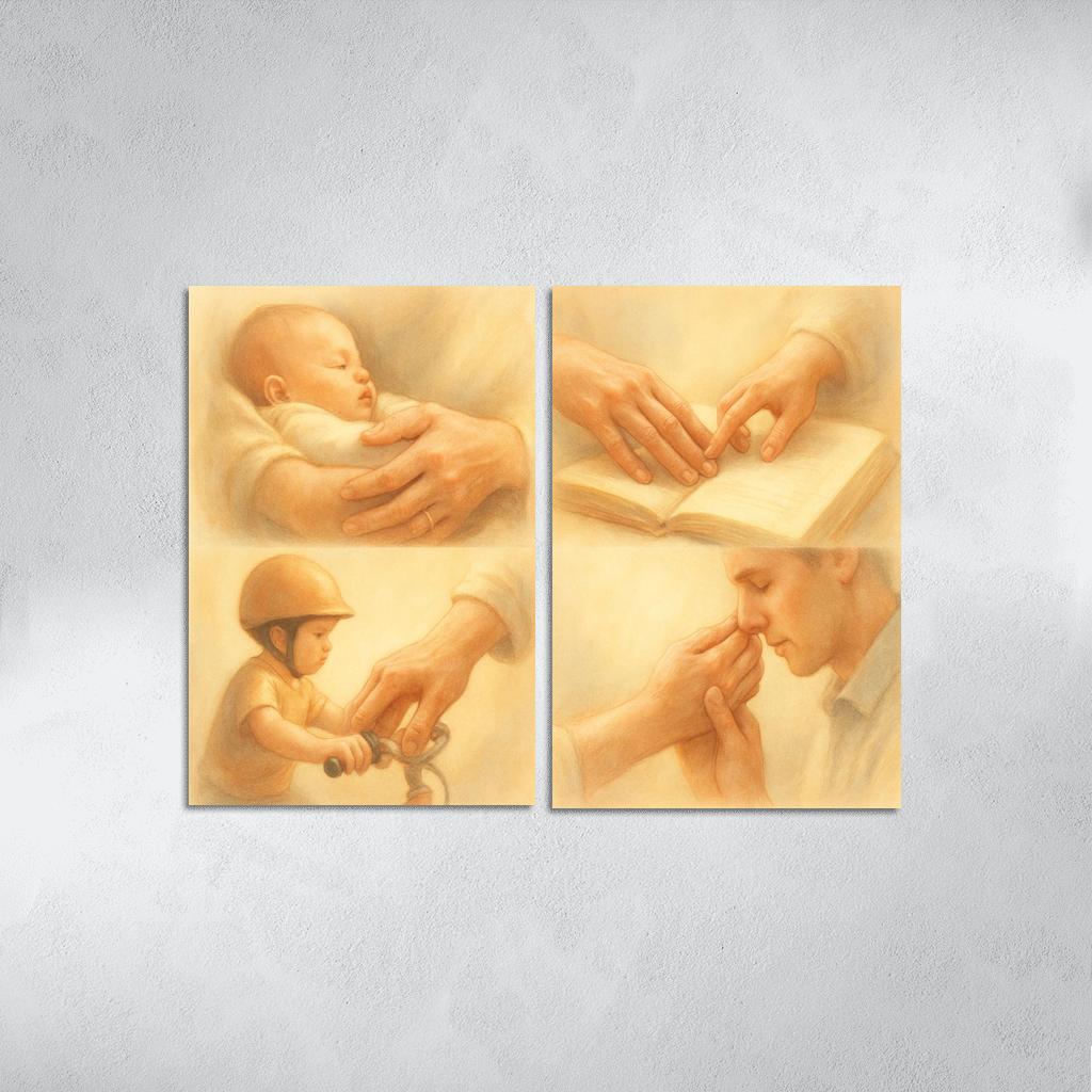 Her Hands Through The Years decor