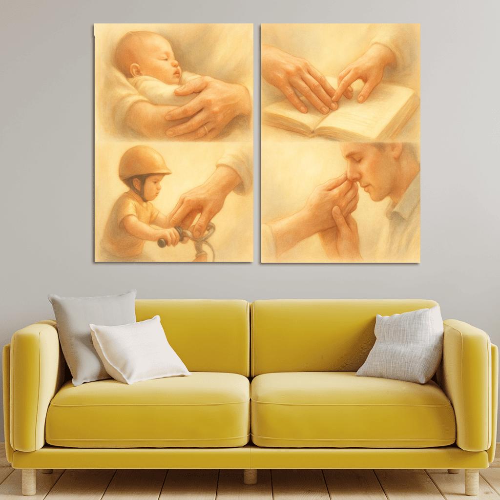 Her Hands Through The Years decor