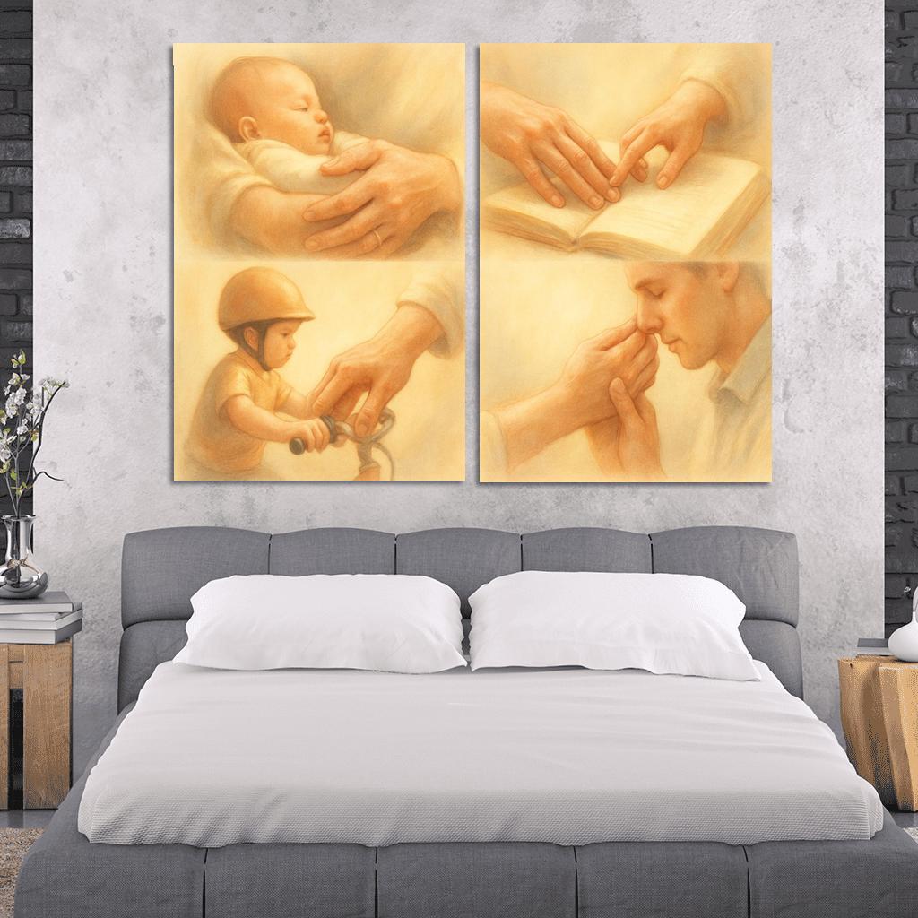 Her Hands Through The Years decor