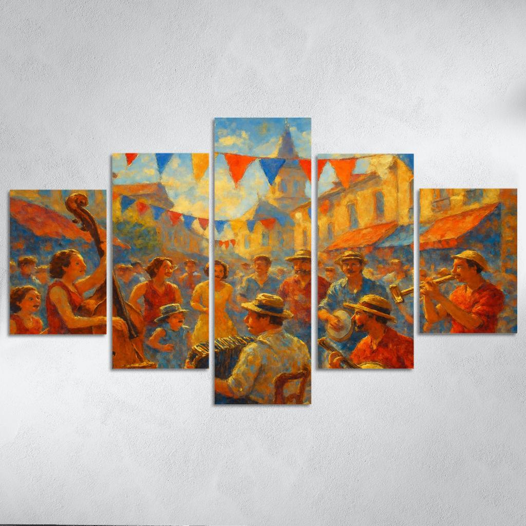 Fete De La Musique France decor