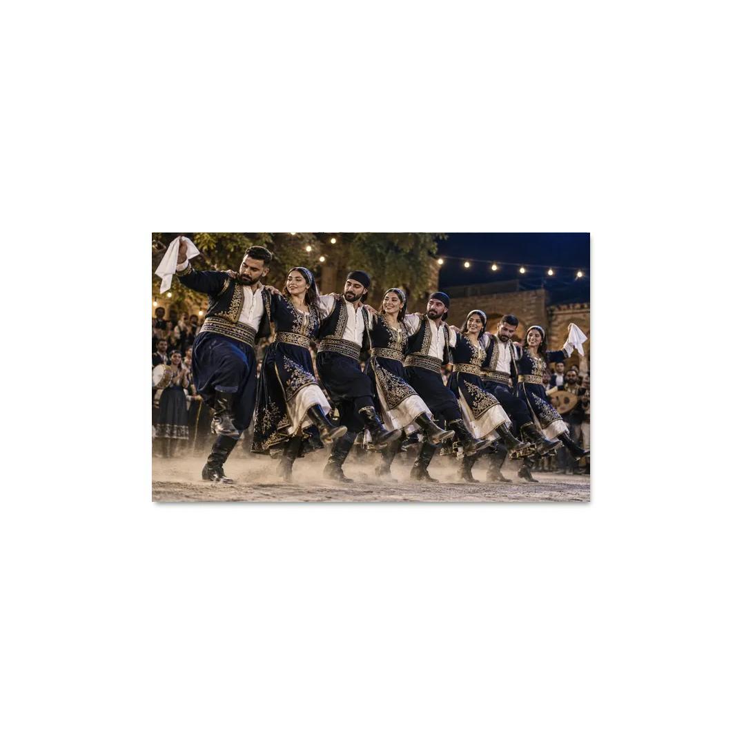Dabke Line Rhythm Of Communal Footwork one-piece frames [AI-9761e25c-646847e9c804]