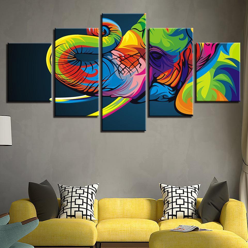 Colorful Whimsy Wall Art Collection-Original Frame