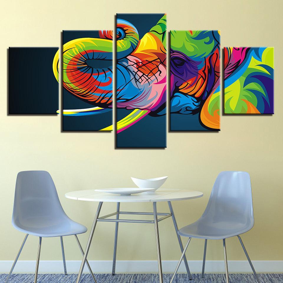 Colorful Whimsy Wall Art Collection-Original Frame
