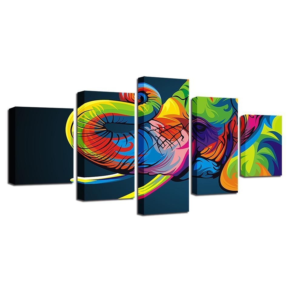 Colorful Whimsy Wall Art Collection-Original Frame