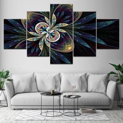 Still Life 5 Piece HD Multi Panel Canvas Wall Art Frame-Original Frame