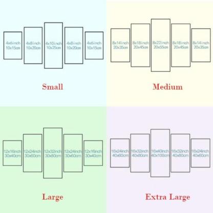 Leopard Stare 5 Piece HD Multi Panel Canvas Wall Art Frame-Original Frame