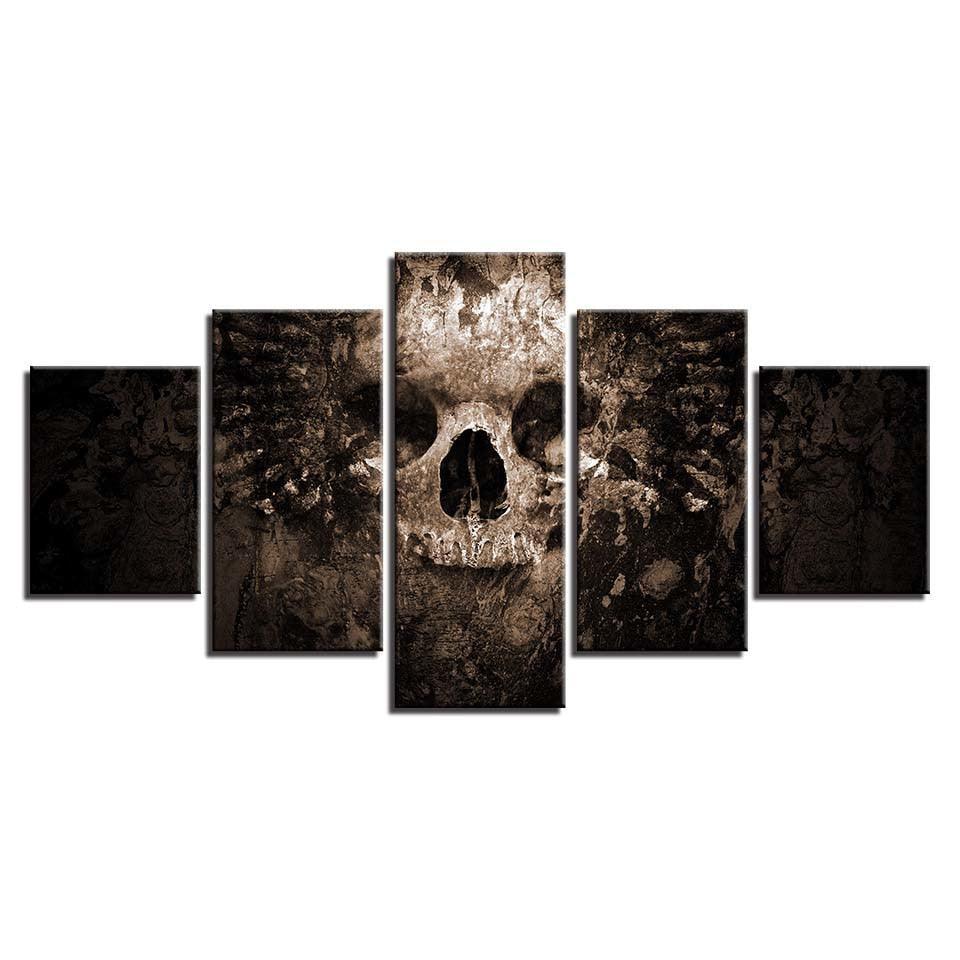 5 Piece HD Classical Multi Panel Canvas Wall Art Frame-Original Frame