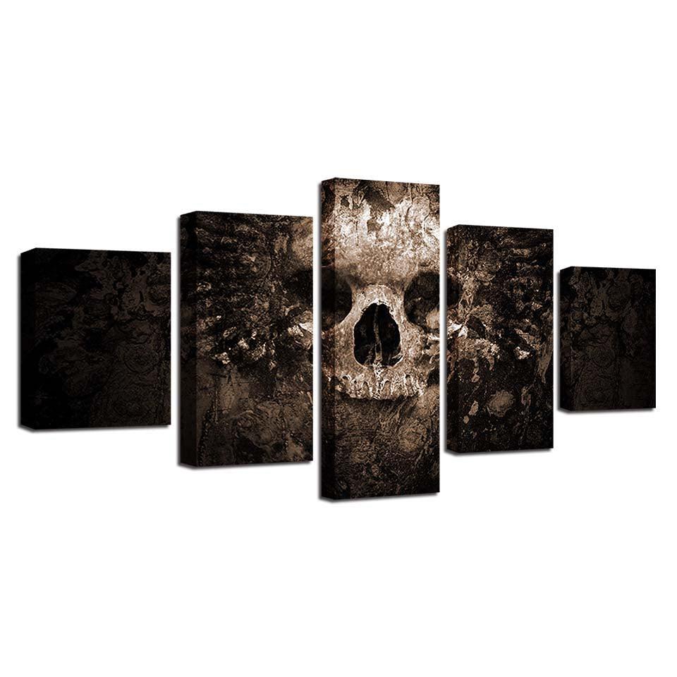 5 Piece HD Classical Multi Panel Canvas Wall Art Frame-Original Frame