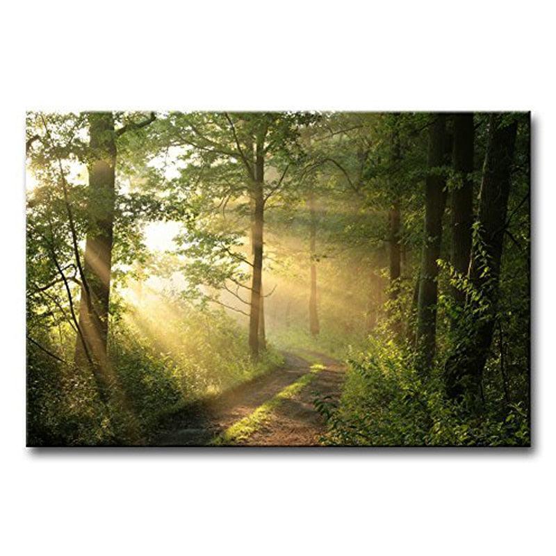 Spring Morning 1 Piece HD Multi Panel Canvas Wall Art Frame-Original Frame