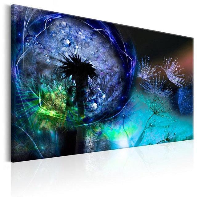 Beautiful Colorful Jellyfish 1 Piece HD Multi Panel Canvas Wall Art Frame-Original Frame
