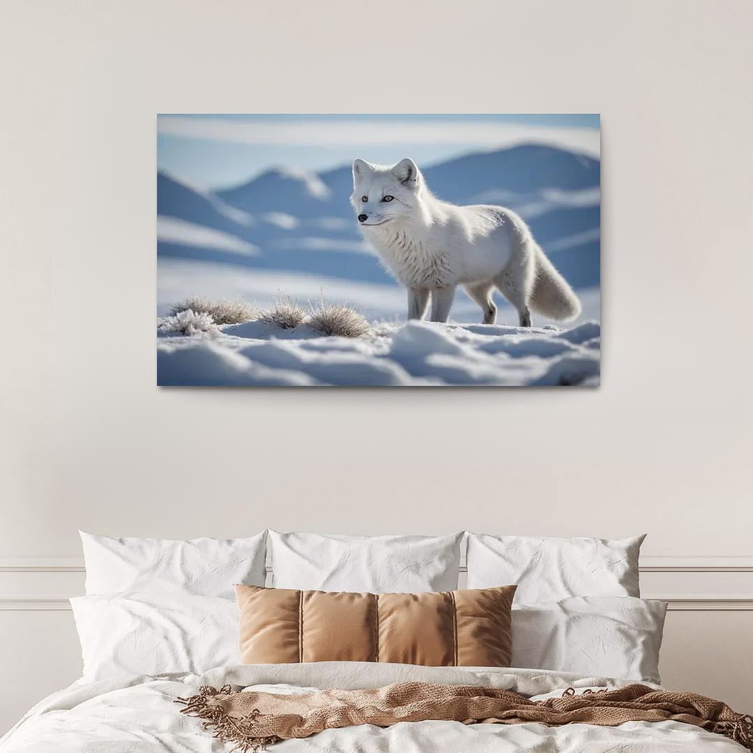 The Charming Arctic Fox Multi-panel Paintings