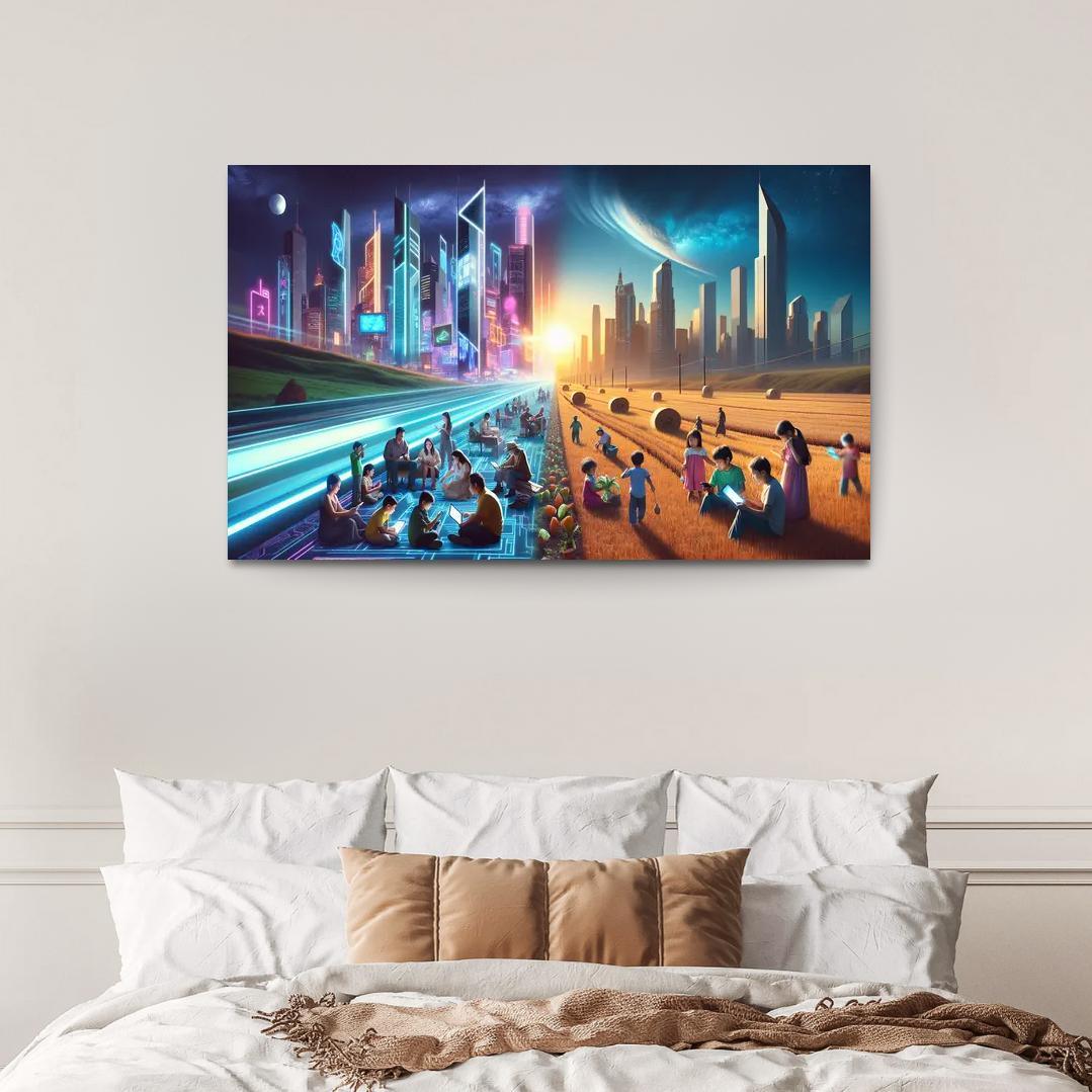 Digital Divide Bridging Access To Technology Art Trends