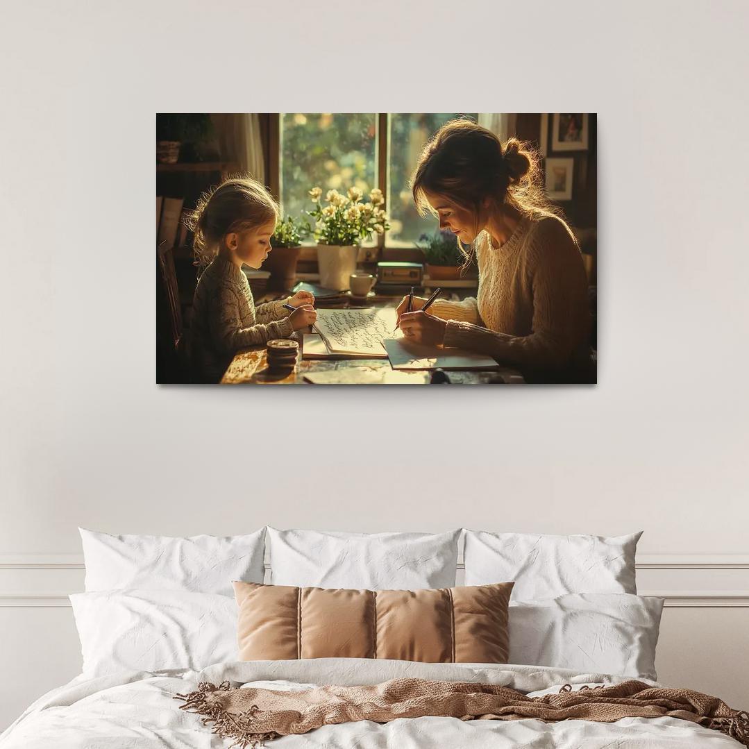 Love Letters A Mothers Written Wisdom Custom Paintings Frame