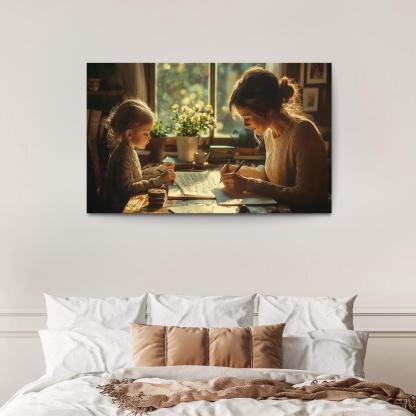 Love Letters A Mothers Written Wisdom Custom Paintings Frame