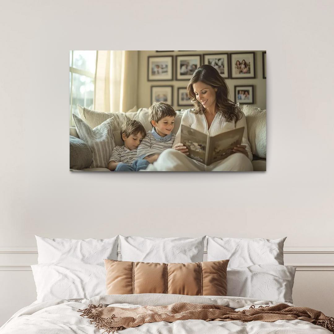 Moments Of Nurture A Mothers Care Modern Paintings Frame
