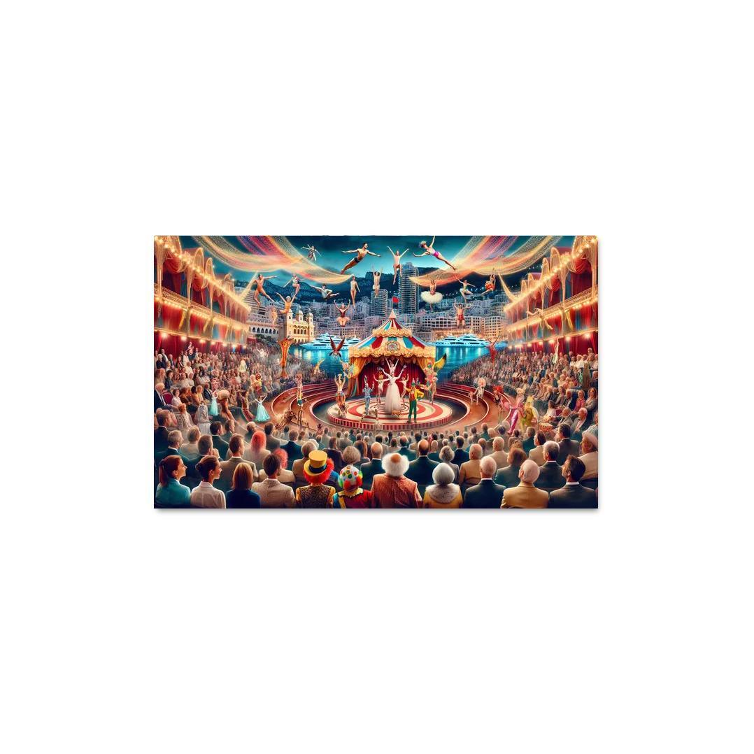 International Circus Festival - Monaco Framed Paintings