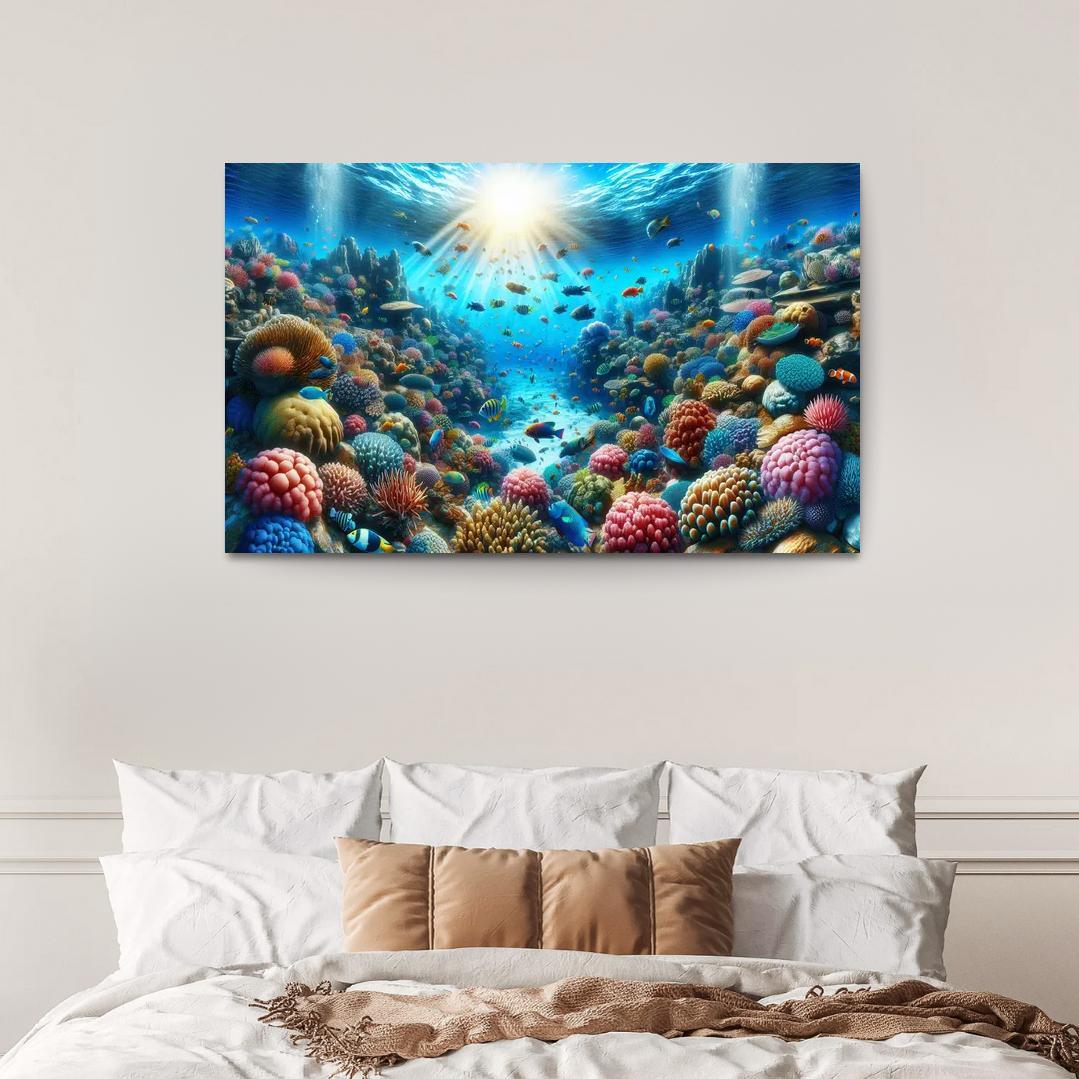 Mystic Waters An Adventure Seekers' Cove Custom Paintings Frame