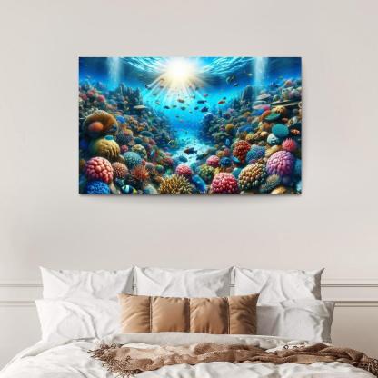 Mystic Waters An Adventure Seekers' Cove Custom Paintings Frame