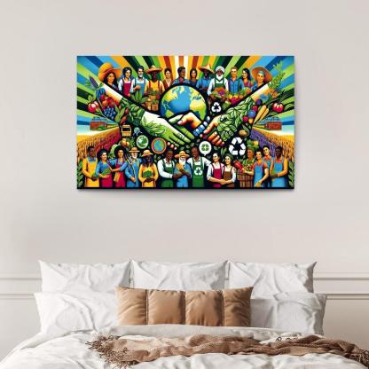 Seeds Of Change Advocating For Agricultural Justice Art Trends