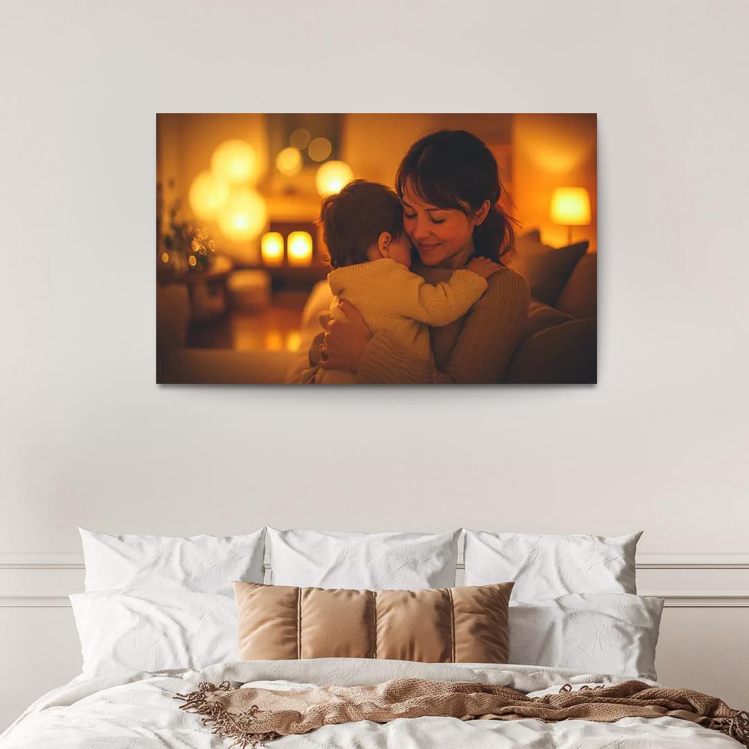Hugs Of Comfort The Embrace Of A Mother One-piece Frames