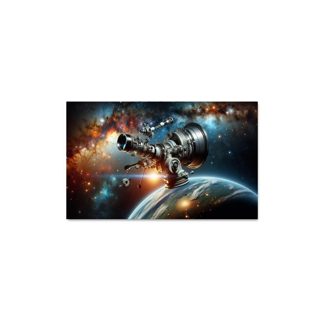 The Wonders Of Space Telescopes Abstract Paintings Frame