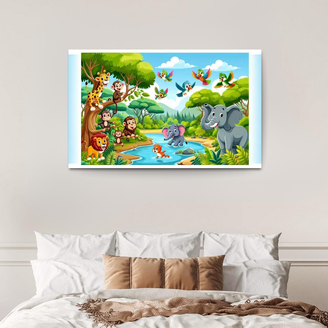 Jungle Jamboree Premium Artwork Frames