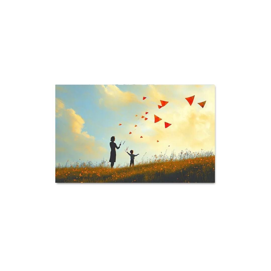 Wings Of Encouragement A Mothers Support Canvas Paintings Frame