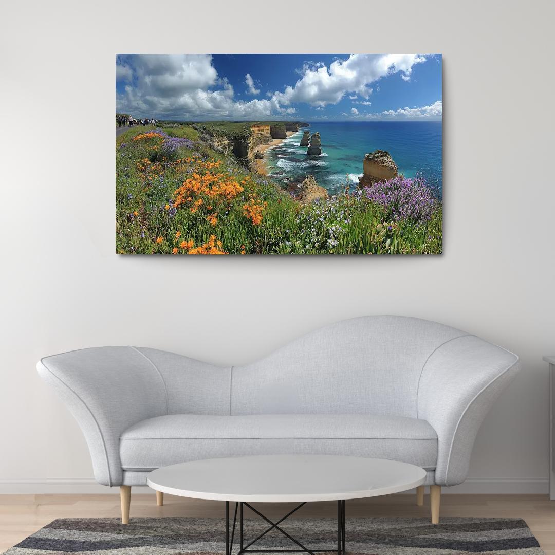 The Great Ocean Road Abstract Paintings Frame