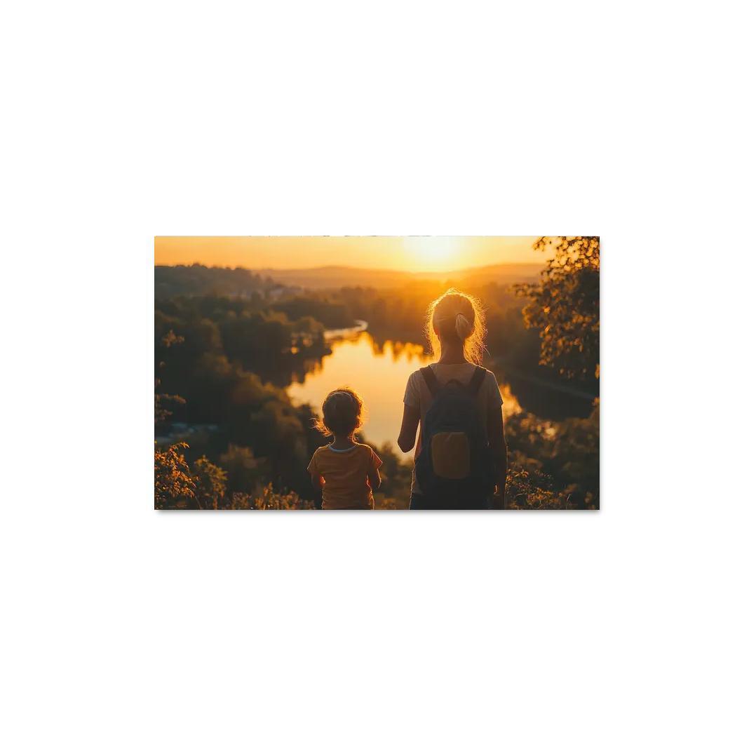 Her Unwavering Spirit A Mothers Strength Canvas Paintings Frame