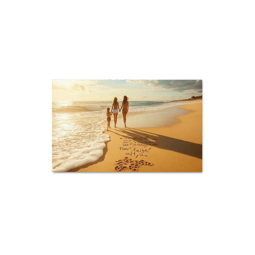Footprints In The Sand A Mothers Journey One-piece Frames