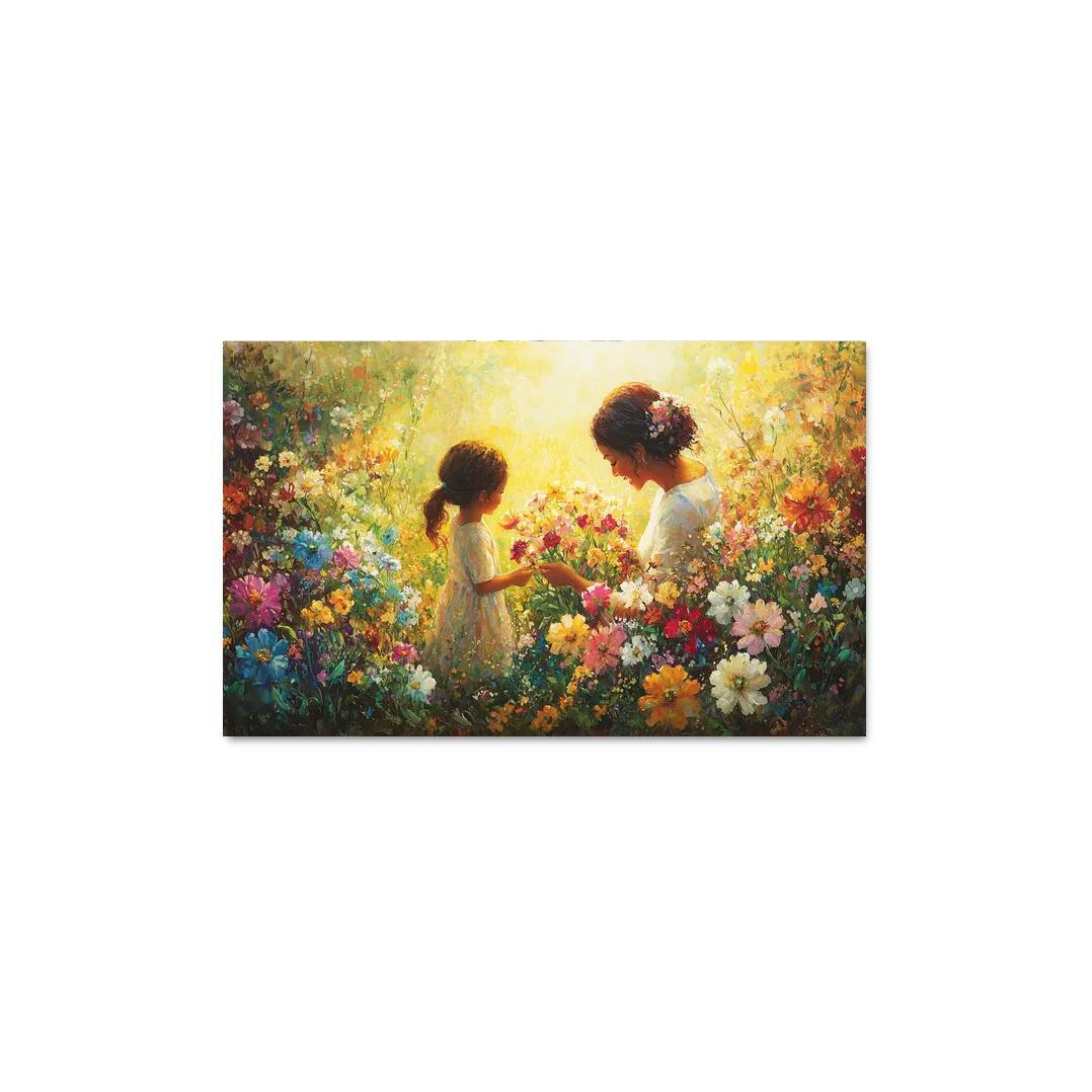 The Garden Of Affection Nurtured By A Mothers Touch One-piece Frames