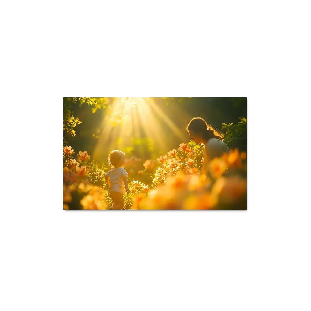 The Sunlight Of Love A Mothers Radiant Spirit One-piece Frames