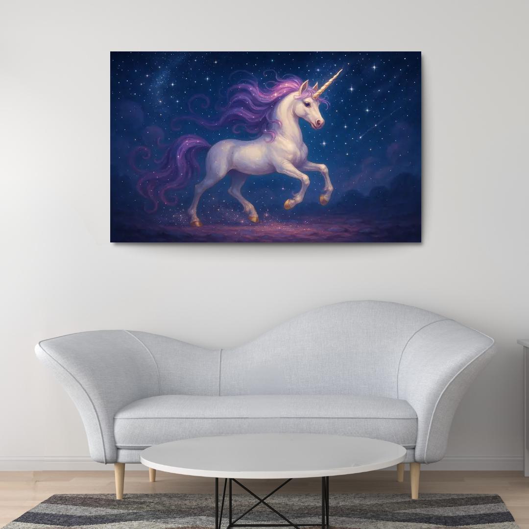 Enchanted Unicorn Dreams Premium Artwork Frames