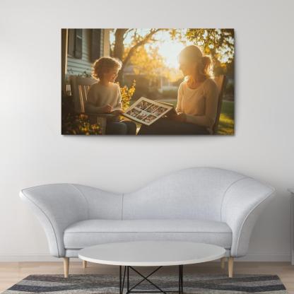 The Embrace Of Time A Mother's Timeless Love One-piece Frames