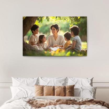 Stories Of Strength A Mothers Journey Canvas Paintings Frame