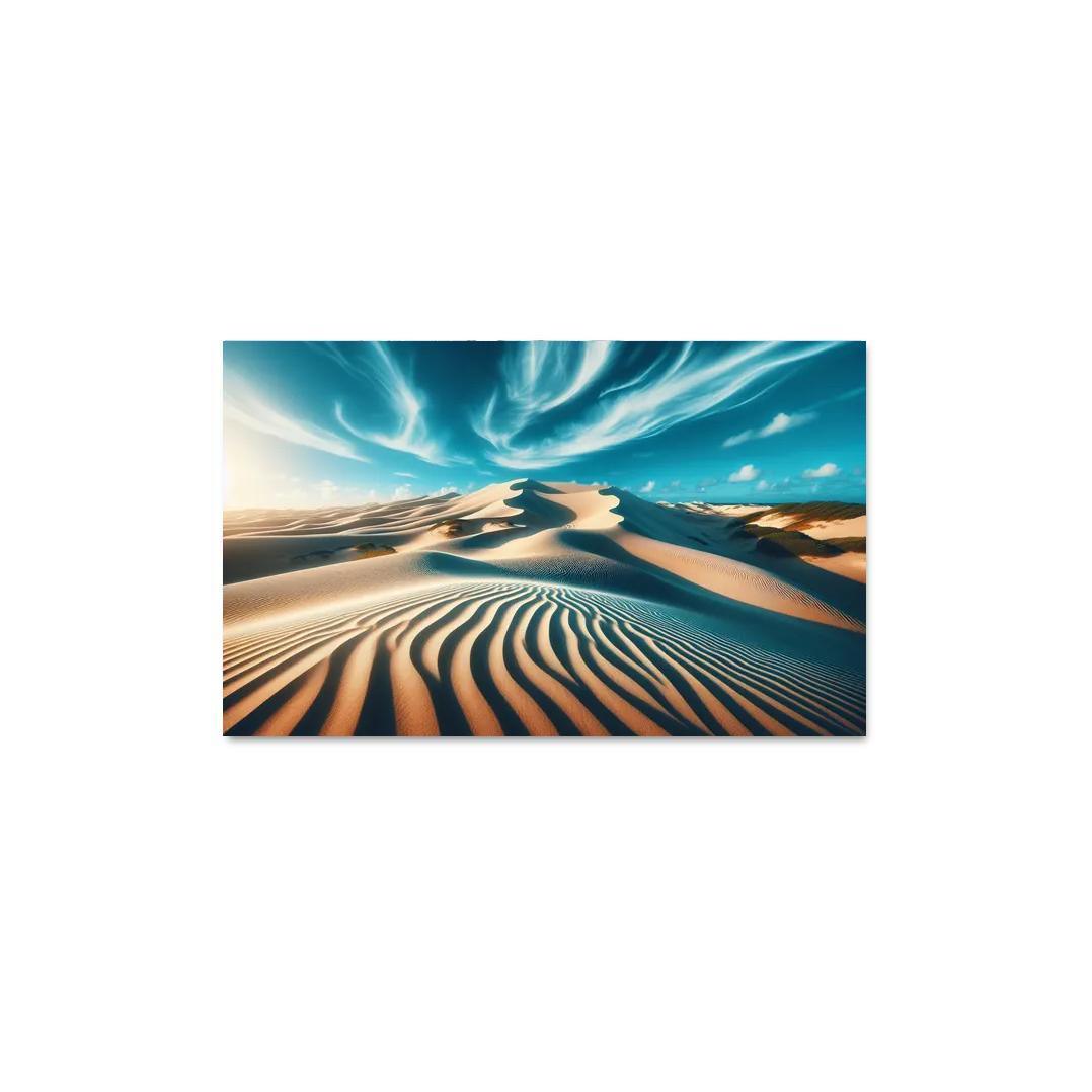 Sunlit Dunes Windswept Beauty Multi-panel Paintings