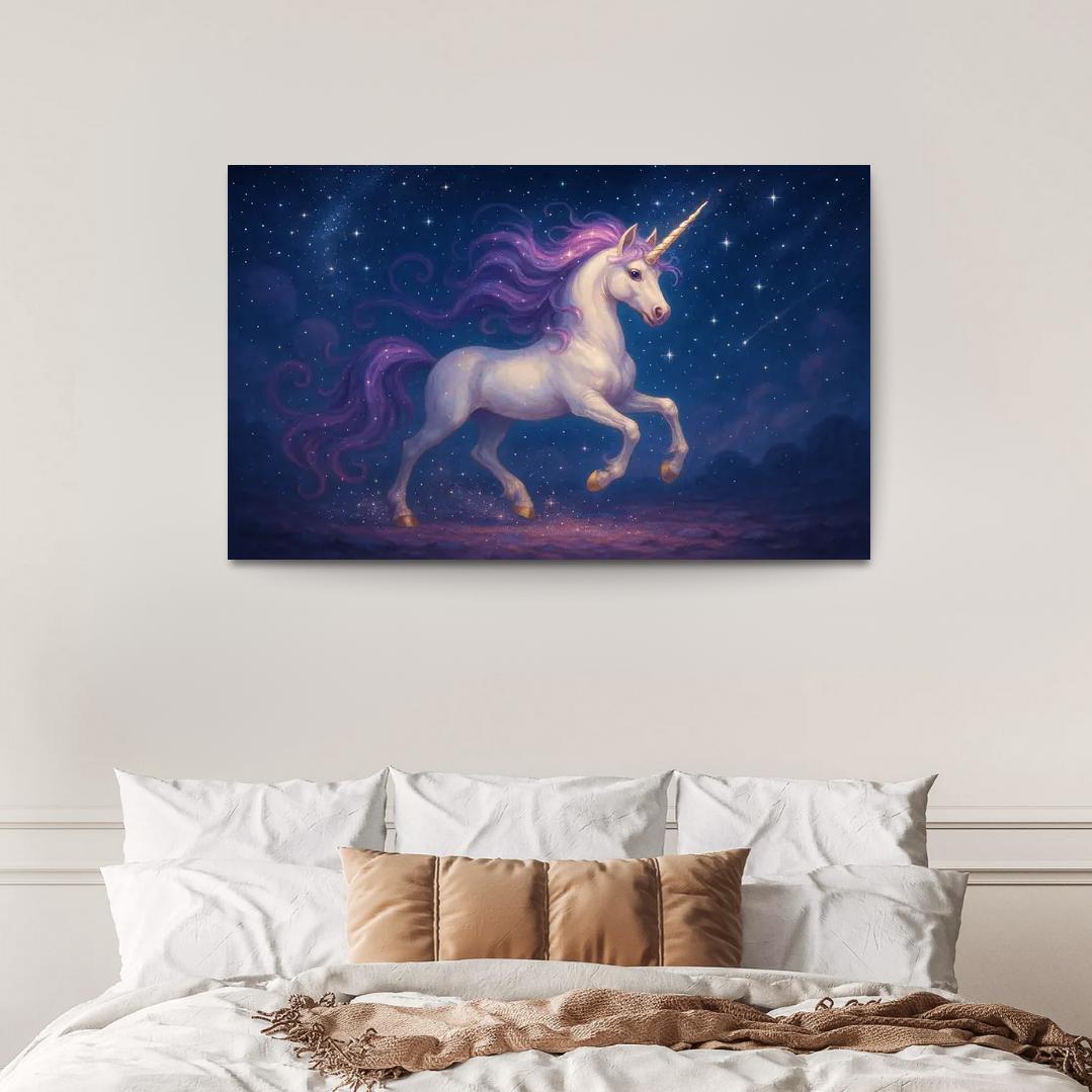 Enchanted Unicorn Dreams Premium Artwork Frames