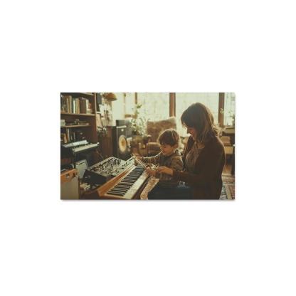 Songs Of The Heart A Mothers Melodic Influence Canvas Paintings Frame