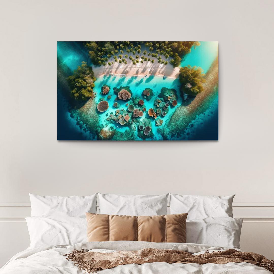 Crystal Waters An Aquatic Wonderland Custom Paintings Frame