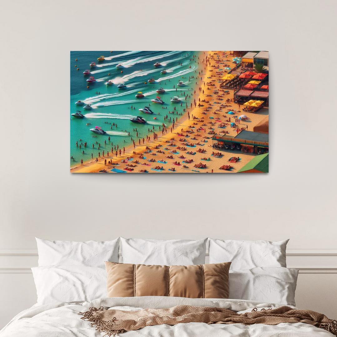 Palm Beach Bliss Sunny Shores And Water Sports Art Trends