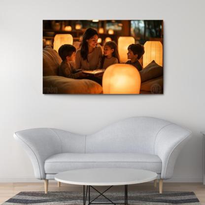 Treasured Stories A Mothers Gift Of Narratives Canvas Paintings Frame