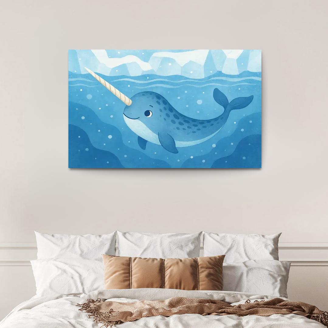 Noble Narwhal Adventure Premium Artwork Frames