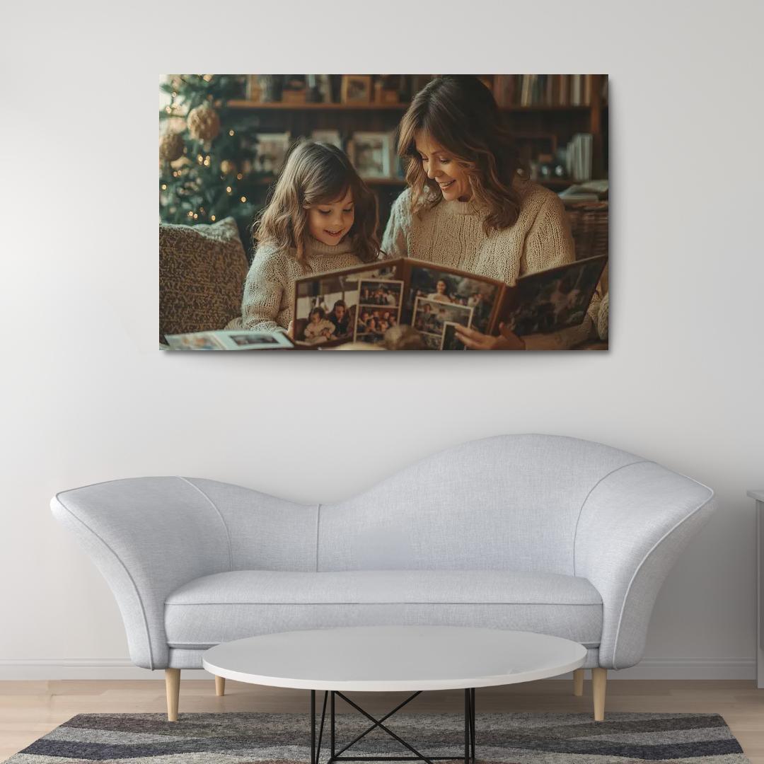 Cherished Moments A Mother's Time Capsule Canvas Paintings Frame